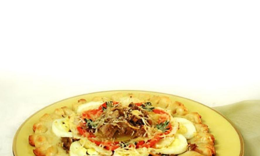 Рецепт пиццы с курицей и сыром