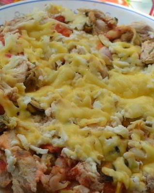 Пицца с морепродуктами