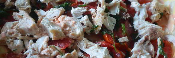 пицца с морепродуктами