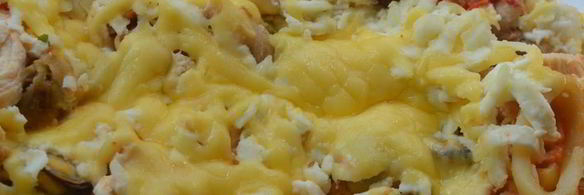 пицца с морепродуктами