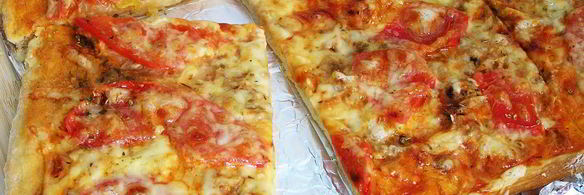 пицца с тунцом