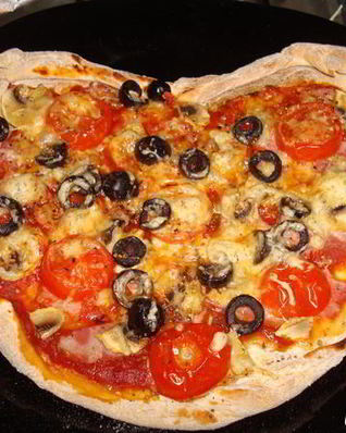 Пицца Сердечко