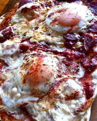 Пицца утренняя