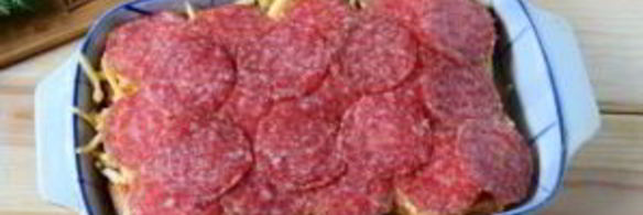 пицца в мягких булочках