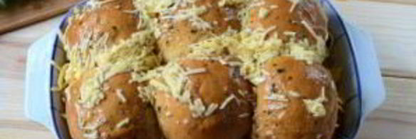 пицца в мягких булочках