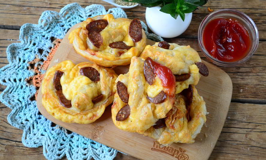 Рецепт пиццы в стиле брецель