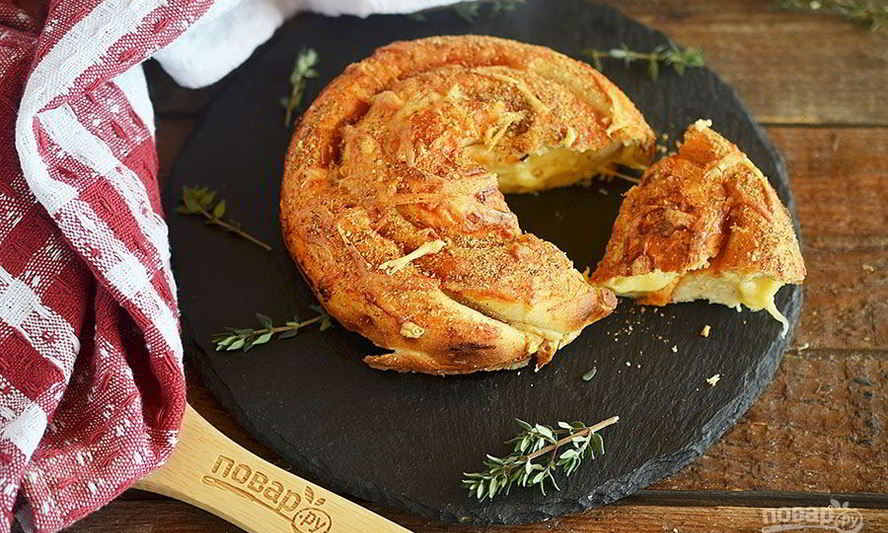 Рецепт ролла-пиццы