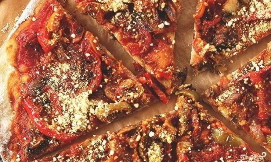 Рецепт вегетарианской пиццы