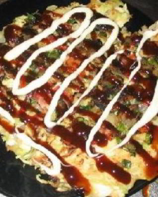 Японская пицца Окономияки