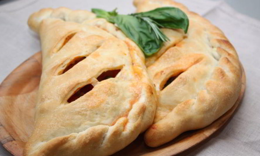 Рецепт закрытой пиццы кальцоне с овощами