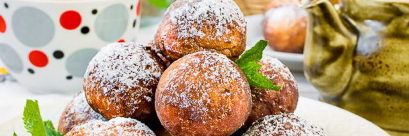 Банановые пончики