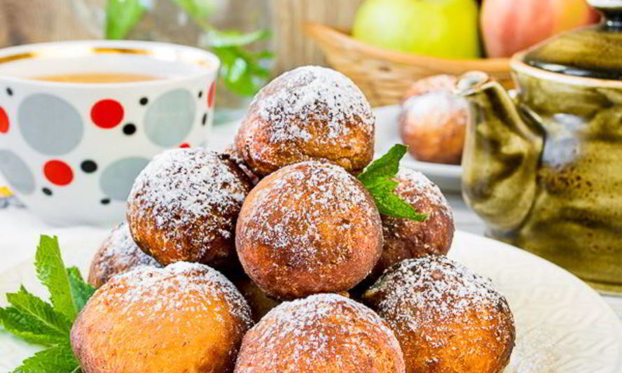 Рецепт банановых пончиков