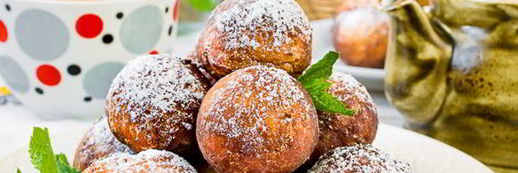 банановые пончики