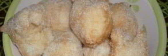 пончики в сахаре