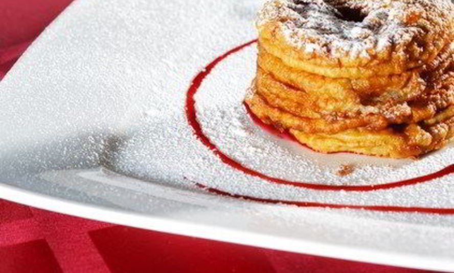 Рецепт яблочных пончиков