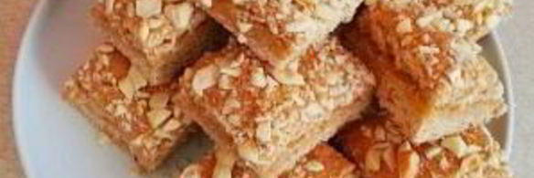 коврижка медовая с орехами