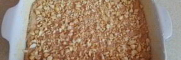 коврижка медовая с орехами