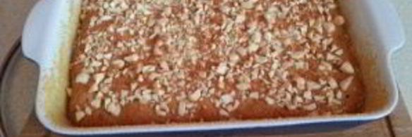 коврижка медовая с орехами