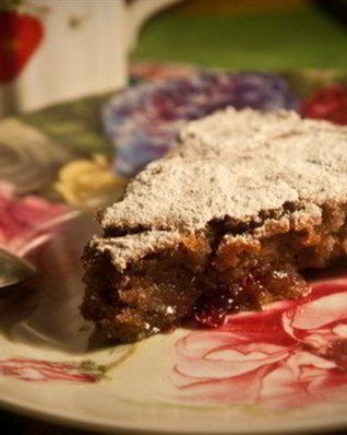 Коврижка с вареньем