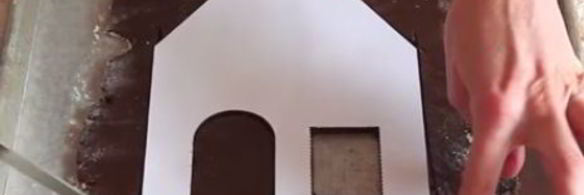 новогодний пряничный домик