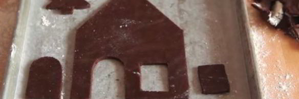 новогодний пряничный домик