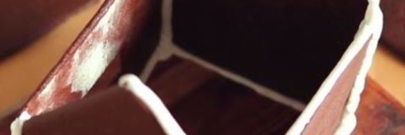 новогодний пряничный домик