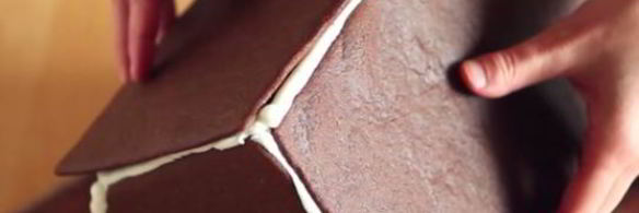 новогодний пряничный домик