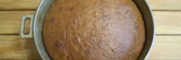 постная коврижка с вареньем