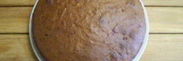 постная коврижка с вареньем