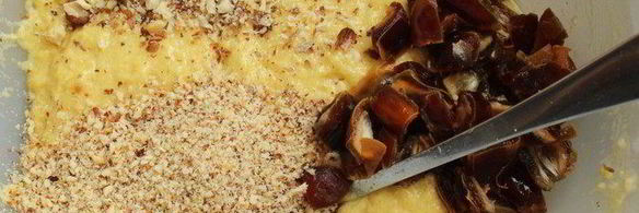 постная лимонная коврижка