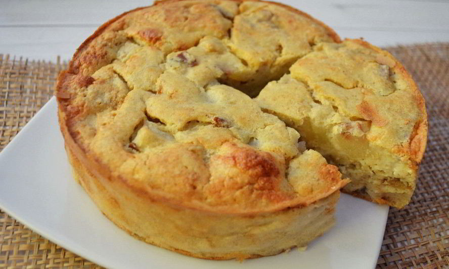 Рецепт диетической грушевой шарлотки