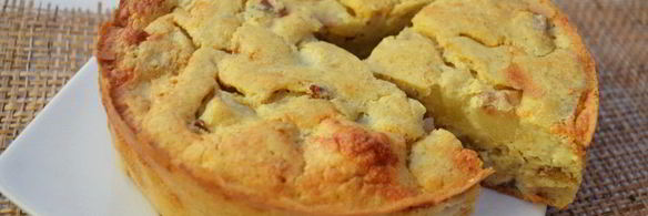 диетическая грушевая шарлотка