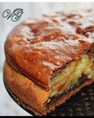 Кабачковая шарлотка