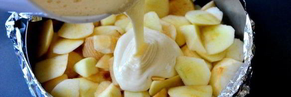 пьяная шарлотка