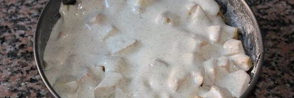 шарлотка ароматная без масла