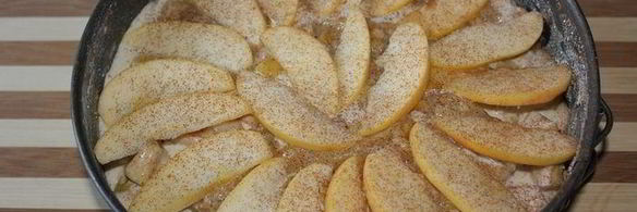 шарлотка ароматная без масла