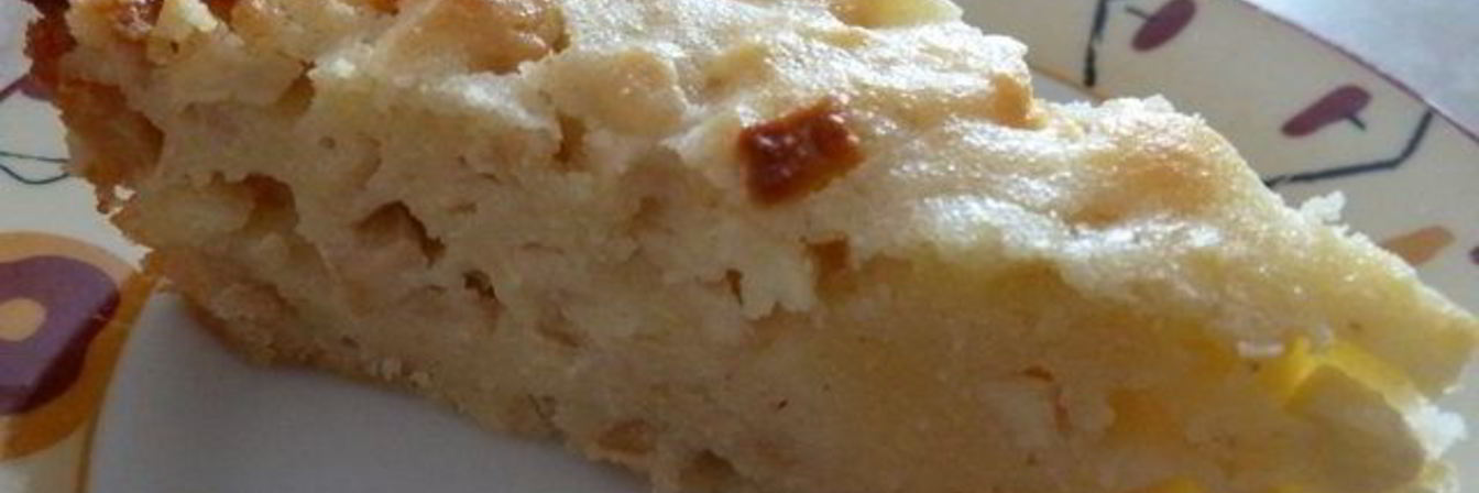 Шарлотка без муки