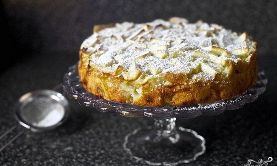 Рецепт шарлотки без сахара