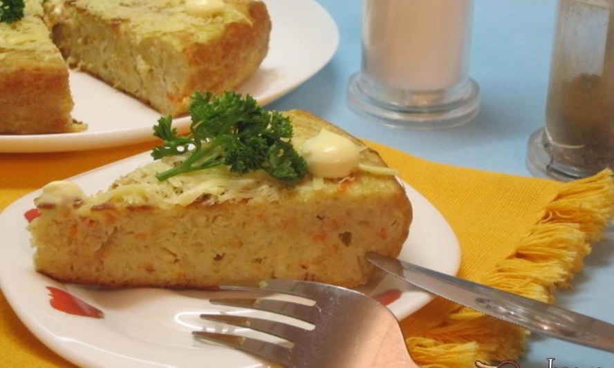 Рецепт шарлотки капустной