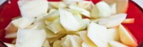 шарлотка на простокваше с яблоками