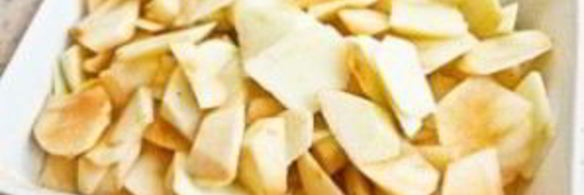 шарлотка на простокваше с яблоками