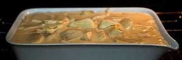 шарлотка на простокваше с яблоками