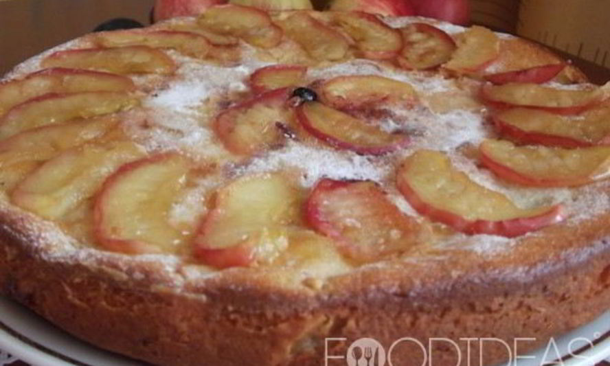 Рецепт шарлотки на сковороде