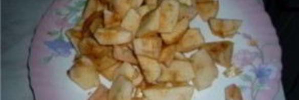 шарлотка с апельсинами и яблоками