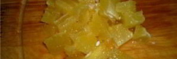 шарлотка с апельсинами и яблоками