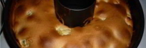 шарлотка с апельсинами и яблоками