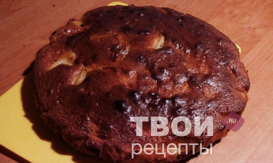 Рецепт шарлотки с яблоками и грушей