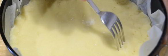 шарлотка с заварным кремом