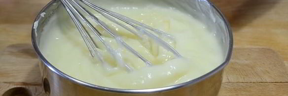 шарлотка с заварным кремом