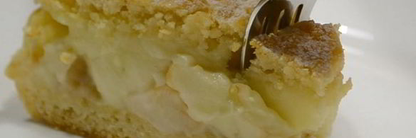 шарлотка с заварным кремом